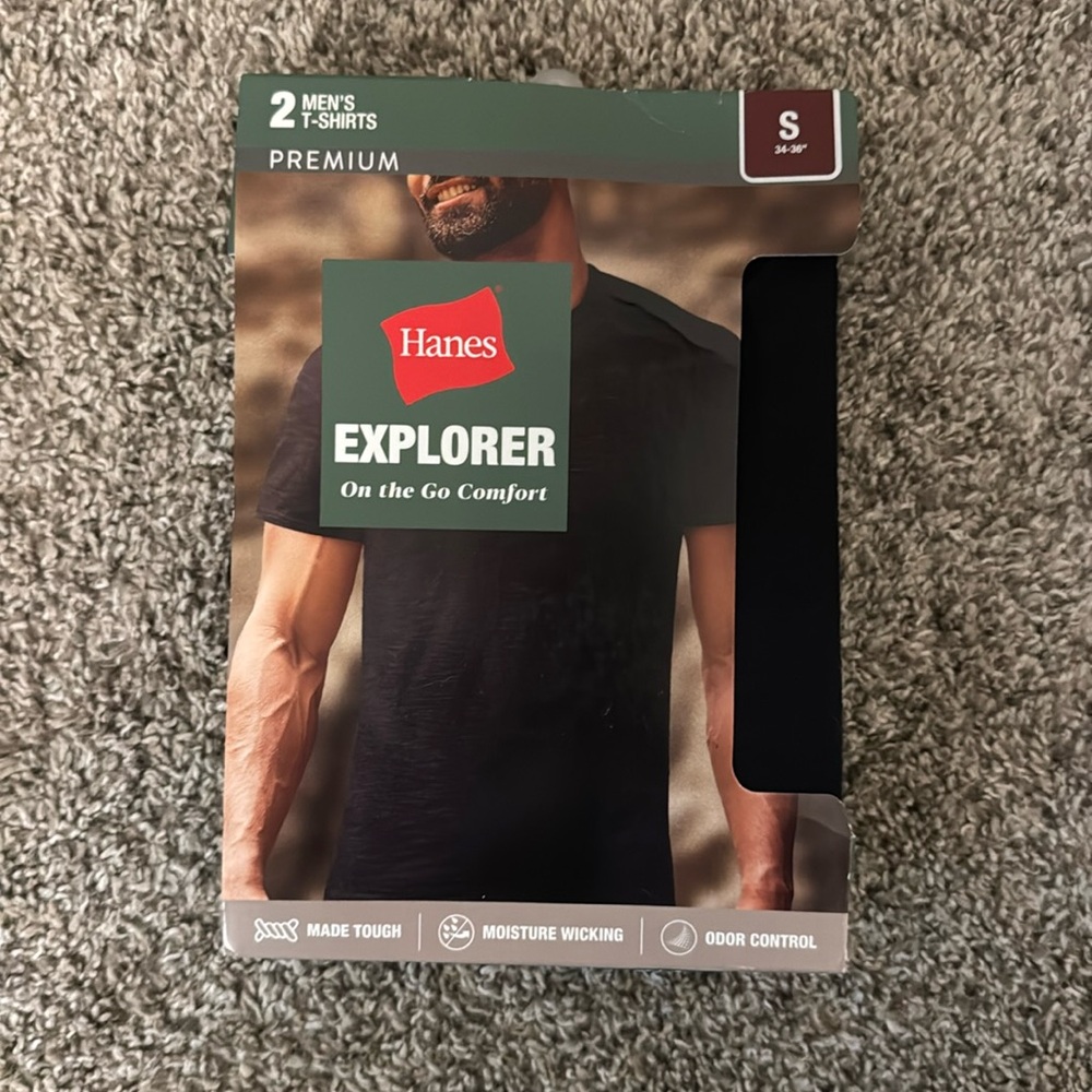 Hanes Explorer T-Shirt Size Small